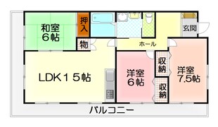 ソワサントＵＴＲⅡの物件間取画像